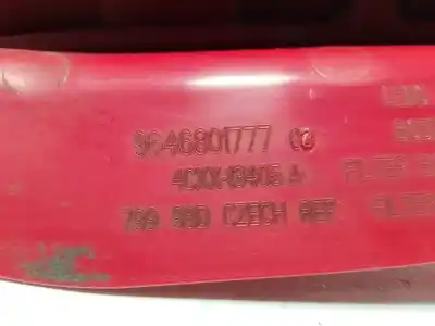 Second-hand car spare part LEFT TAILGATE LIGHT for CITROEN C4  OEM IAM references 9646801777  