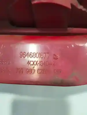 Pezzo di ricambio per auto di seconda mano luci posteriori destra per citroen c4 coupe by loeb riferimenti oem iam 9646801677  