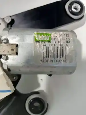 Peça sobressalente para automóvel em segunda mão motor do limpador traseiro por citroen c2 audace referências oem iam 9637158780  