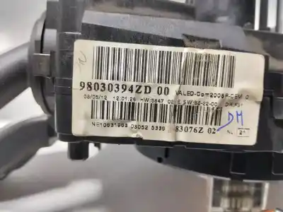 Second-hand car spare part MULTIFUNCTION SWITCH for PEUGEOT 208  OEM IAM references 98030394ZD  