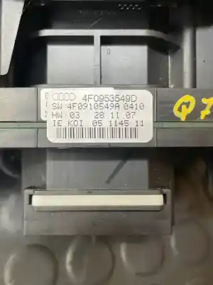 Peça sobressalente para automóvel em segunda mão comandos de alavanca por audi q7 (4l) casa referências oem iam 4f0953549d  