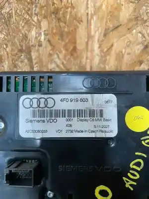 Автозапчасти б/у многофункциональный дисплей за audi q7 (4l) casa ссылки oem iam 4f0919603  