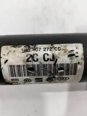 Second-hand car spare part front right transmission for volkswagen golf v berlina (1k1) 1.9 tdi oem iam references 1k0407272cc