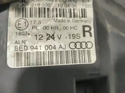 Автозапчастина б/у права фа для audi a4 avant (8k5) (2008) 2.0 16v tfsi посилання на oem iam 8e0941004aj  