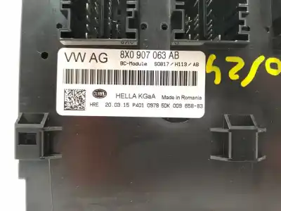 Second-hand car spare part electronic module for audi q3 (8ug) attraction quattro oem iam references 8x0907063ab