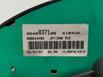 Second-hand car spare part DASHBOARD for PEUGEOT 206  OEM IAM references 9648837180  
