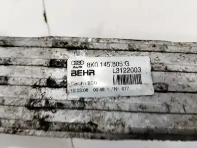 Pezzo di ricambio per auto di seconda mano intercooler per audi a4 ber. (b8) basico riferimenti oem iam 8k0145805g  