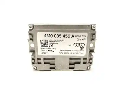 Peça sobressalente para automóvel em segunda mão módulo eletrónico antena por seat leon (5f1) dnuc referências oem iam 4m0035456a