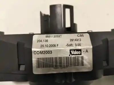 Pezzo di ricambio per auto di seconda mano COMANDO MULTIFUNZIONE per CITROEN C5  Riferimenti OEM IAM 96611305XT  