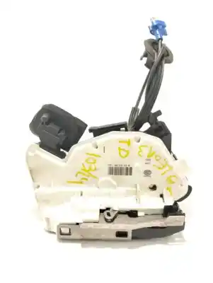 Peça sobressalente para automóvel em segunda mão fechadura da porta traseira direita por seat leon (5f1) czca referências oem iam 5k4839016af  
