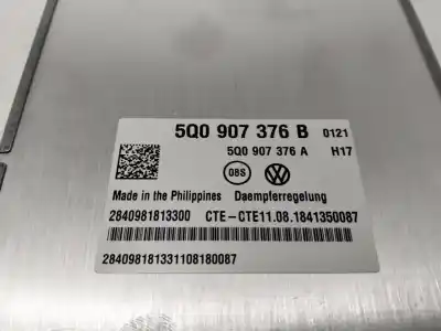 Peça sobressalente para automóvel em segunda mão módulo eletrônico por seat leon (5f1) dnuc referências oem iam 5q0907376b  