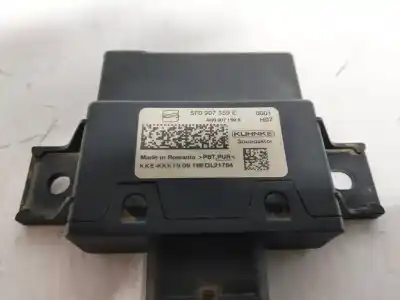 Peça sobressalente para automóvel em segunda mão módulo eletrônico por seat leon (5f1) dnuc referências oem iam 5f0907159e