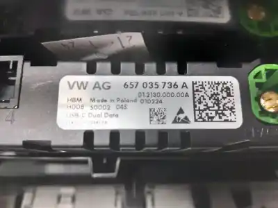 Tweedehands auto-onderdeel ELEKTRONISCHE MODULE voor SKODA FABIA  OEM IAM-referenties 657035736A  