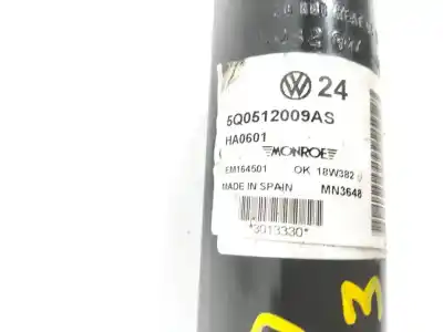 Peça sobressalente para automóvel em segunda mão amortecedor traseiro direito por seat leon (5f1) dnuc referências oem iam 5q0512009as  