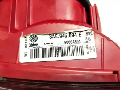 Автозапчасти б/у ВНУТРЕННИЙ ПРАВЫЙ ЗАДНИЙ ФОНАРЬ за VOLKSWAGEN PASSAT VARIANT (3G5)  ссылки OEM IAM 3AE945094E  