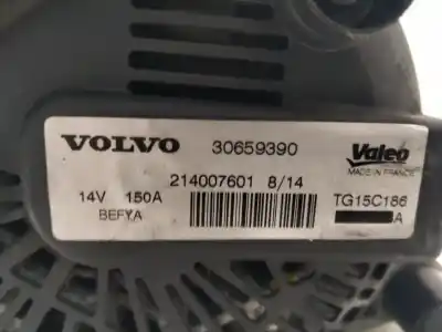 Second-hand car spare part alternator for volvo v40 r-design kinetic oem iam references 30659390  