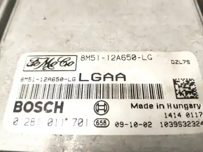 Second-hand car spare part ecu engine control for ford focus berlina (cap) ambiente (d) oem iam references 8m5112a650  