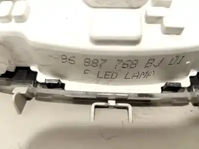 Second-hand car spare part interior light for citroen c4 lim. seduction oem iam references 96887768  