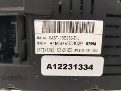 Автозапчасти б/у многофункциональный дисплей за ford fiesta (cb1) f6jd ссылки oem iam 8a6t18b955bk  