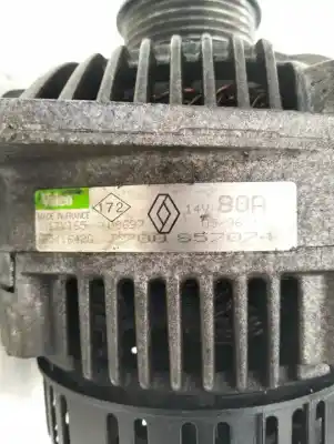 Автозапчасти б/у ГЕНЕРАТОР за RENAULT LAGUNA (B56) 2.2 Turbodiesel ссылки OEM IAM 7700857074  