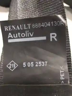 Pezzo di ricambio per auto di seconda mano CINTURA DI SICUREZZA POSTERIORE DESTRA per RENAULT CLIO IV BH DESDE 09/2012 Clio Authentique Riferimenti OEM IAM 888404130R  