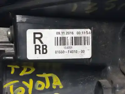 Автозапчастина б/у правий ліхтар для toyota c-hr (x10) 2zr посилання на oem iam 81550f4010  