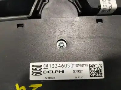 Pièce détachée automobile d'occasion Système Audio / Radiocd pour OPEL ASTRA J BERLINA 5P D-A17DTR Références OEM IAM 13346050  