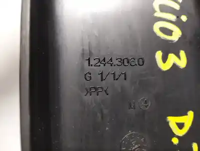 Peça sobressalente para automóvel em segunda mão espelho retrovisor esquerdo por renault clio iii emotion referências oem iam 12443060  