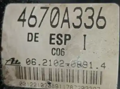 Second-hand car spare part abs for mitsubishi outlander (cw0) 2.0 di-d intense oem iam references 4670a336  