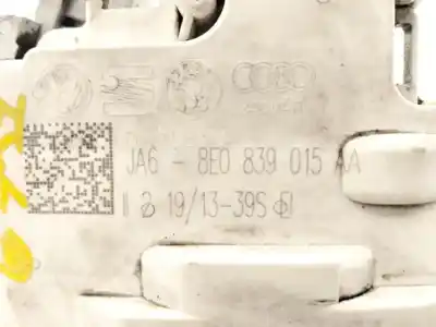 Peça sobressalente para automóvel em segunda mão fechadura da porta traseira esquerda por seat exeo (3r2) 1.8 tsi referências oem iam 8e0839015  