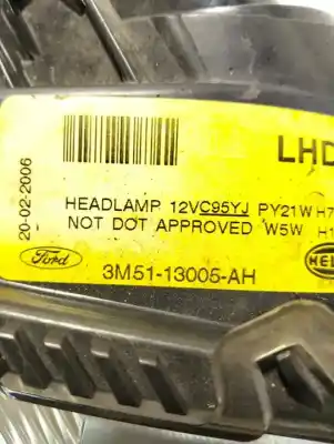 Second-hand car spare part right headlight for ford focus cmax cap ambiente d oem iam references 3m5113005ah  