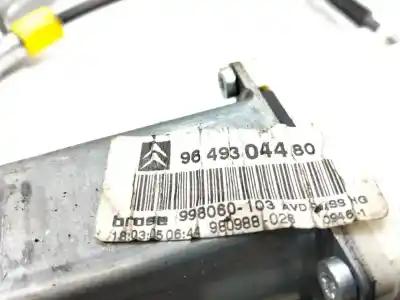 Pezzo di ricambio per auto di seconda mano Alzacristalli Anteriore Destro per CITROEN C5 BREAK 2.2 HDi FAP CAT (4HX / DW12ED4) Riferimenti OEM IAM 9649304480  