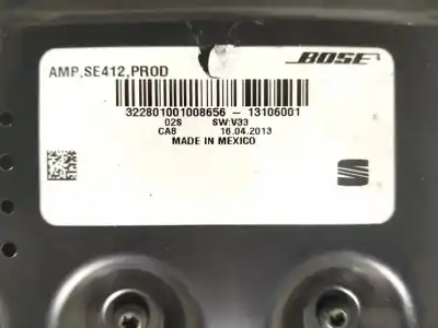 Peça sobressalente para automóvel em segunda mão módulo eletrônico por seat exeo (3r2) 1.8 tsi referências oem iam 261016001  