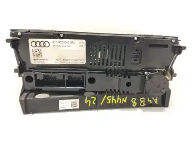 Peça sobressalente para automóvel em segunda mão comando de sofagem (chauffage / ar condicionado) por audi a4 avant (8k5) básico referências oem iam 8t1820043am  