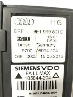 Tweedehands auto-onderdeel MOTOR LINKS VOOR RUIT voor SEAT EXEO (3R2) 1.8 TSI OEM IAM-referenties 0130821765  