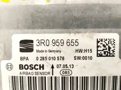 Peça sobressalente para automóvel em segunda mão Centralina De Airbag por SEAT EXEO (3R2) 1.8 TSI Referências OEM IAM 3R0959655  