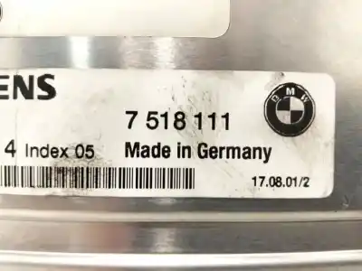 Pezzo di ricambio per auto di seconda mano CENTRALINA MOTORE per BMW SERIE 3 COUPE (E46) 2.0 16V Riferimenti OEM IAM 7518111  