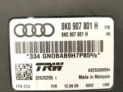 Автозапчасти б/у ЭЛЕКТРОННЫЙ МОДУЛЬ за AUDI A4 AVANT (8K5) Básico ссылки OEM IAM 8K0907801H  