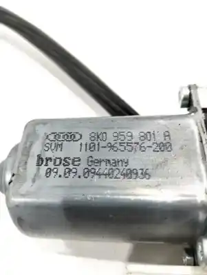 Pièce détachée automobile d'occasion léve glace avant gauche pour audi a4 avant (8k5) básico références oem iam 8k0959801a