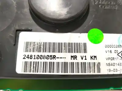 Автозапчасти б/у приборная доска за dacia dokker ambiance 116 cv / 85 kw ссылки oem iam 248100805r  