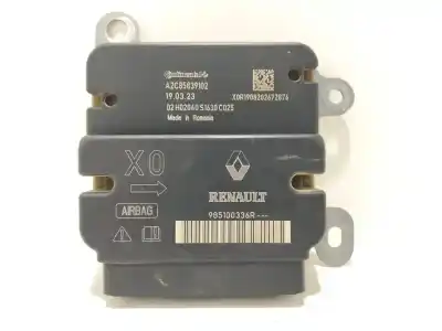 Second-hand car spare part airbag control unit for dacia dokker ambiance 116 cv / 85 kw oem iam references 985100336r  