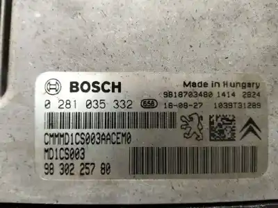Pezzo di ricambio per auto di seconda mano centralina motore per peugeot 308 sw ii (lc_, lj_, lr_, lx_, l4_) 1.5 bluehdi 130 riferimenti oem iam 9818703480  