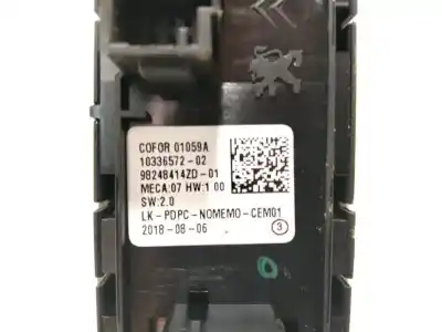 Автозапчасти б/у ВЫКЛЮЧАТЕЛЬ ЛЕВОГО ПЕРЕДНЕГО ОКНА за PEUGEOT 308 SW II (LC_, LJ_, LR_, LX_, L4_)  ссылки OEM IAM 98248414ZD  