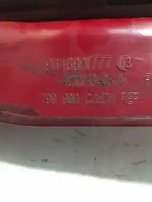 Second-hand car spare part left tailgate light for citroen c4 berlina exclusive oem iam references 9646801777  