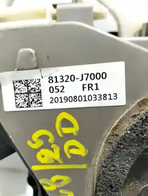 Peça sobressalente para automóvel em segunda mão fechadura da porta dianteira direita por kia ceed sportswagon tech referências oem iam 81320j7000  