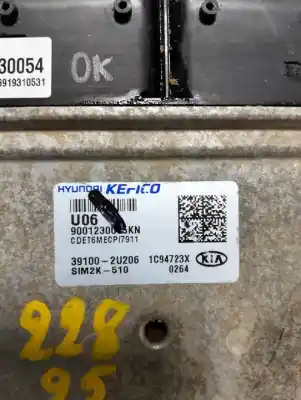 Peça sobressalente para automóvel em segunda mão centralina de motor uce por kia ceed sportswagon tech referências oem iam 391002u206  