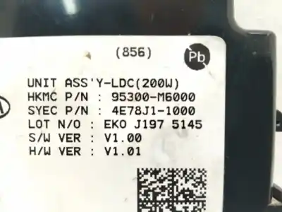 Second-hand car spare part ELECTRONIC MODULE for KIA CEED  OEM IAM references 95300M6000  