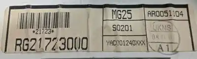 Pezzo di ricambio per auto di seconda mano pannello degli strumenti per mg mg zr 1.4 105 riferimenti oem iam rg21723000  
