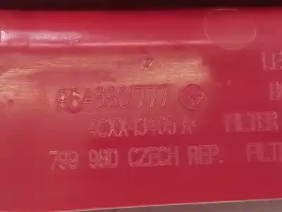 Second-hand car spare part left tailgate light for citroen c4 coupe * oem iam references 9646801777  