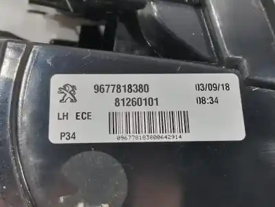 Автозапчастина б/у внутрішній лівий задній ліхар для peugeot 308 sw ii (lc_, lj_, lr_, lx_, l4_) 1.5 bluehdi 130 посилання на oem iam 9677818380  
